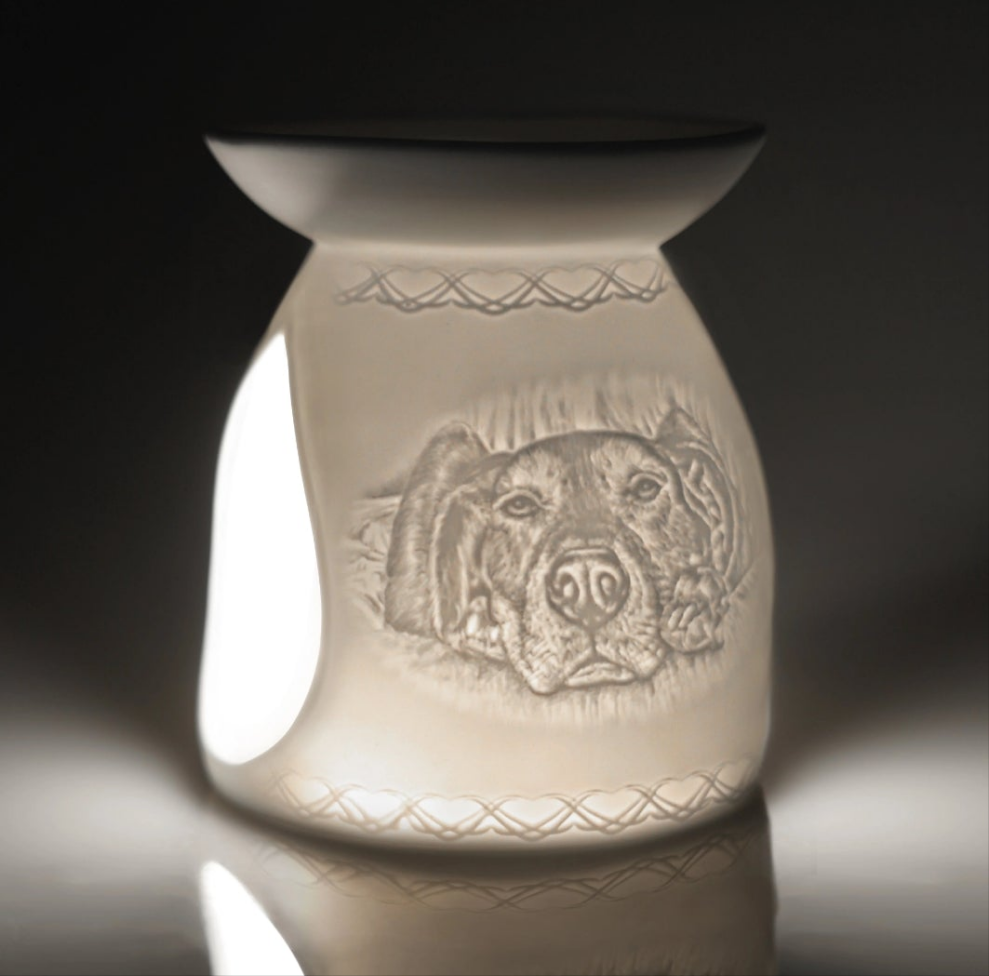 Porcelain Dog Burner