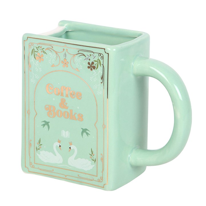 Green Book Shaped Mug