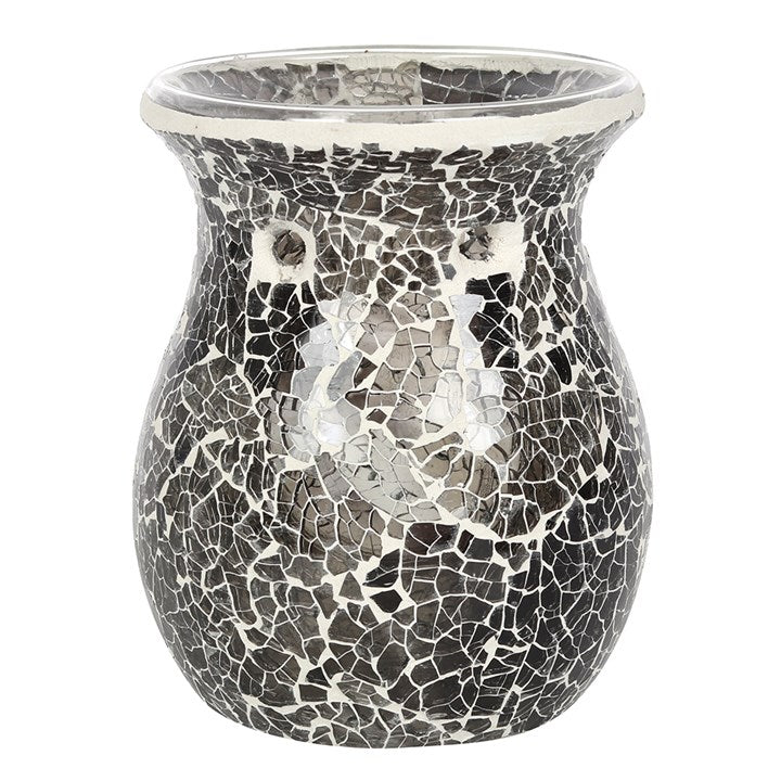 Large Crackle Burner Gunmetal
