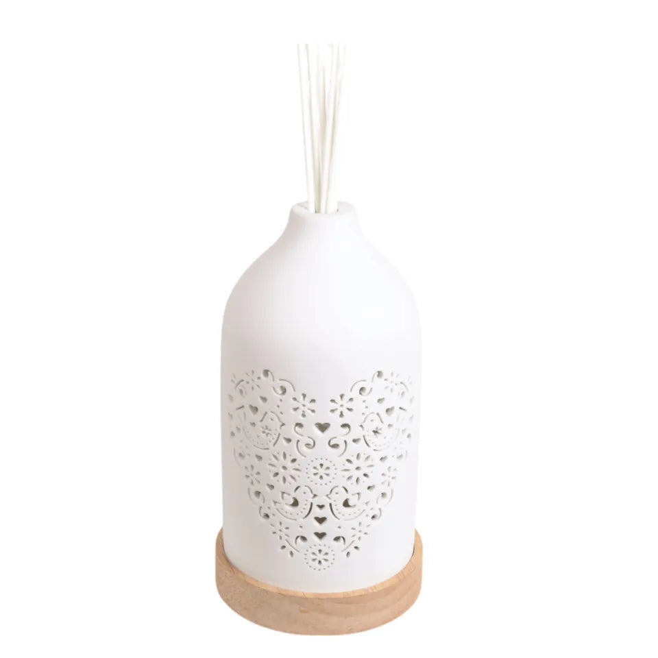 LED Reed Diffuser Heart