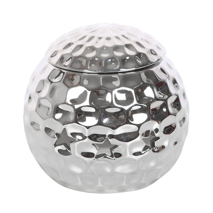 Silver Disco Ball Burner