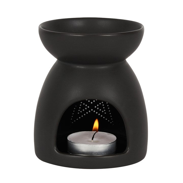 Black Dotted Pentagram Burner