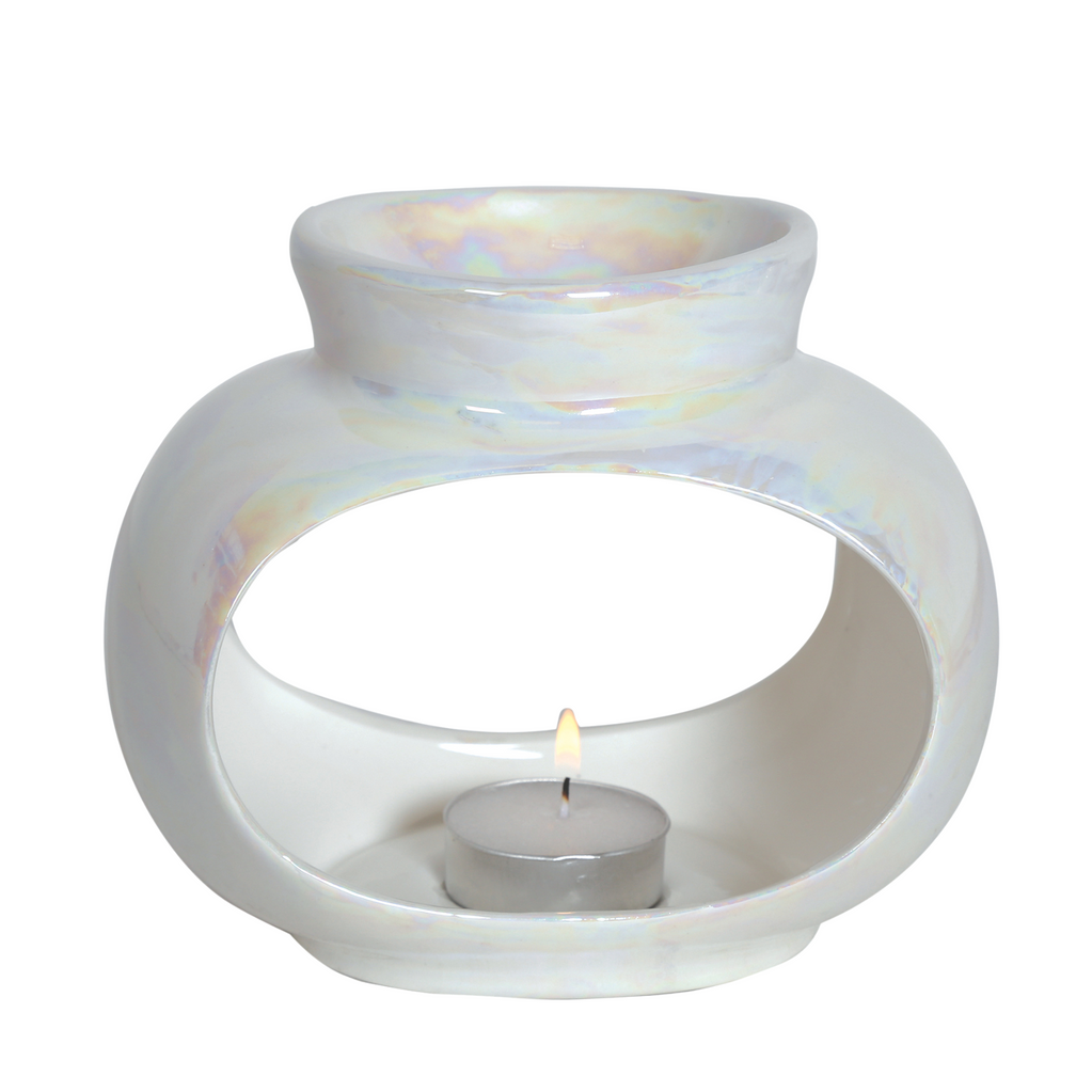 Single Oval Lustre Burner