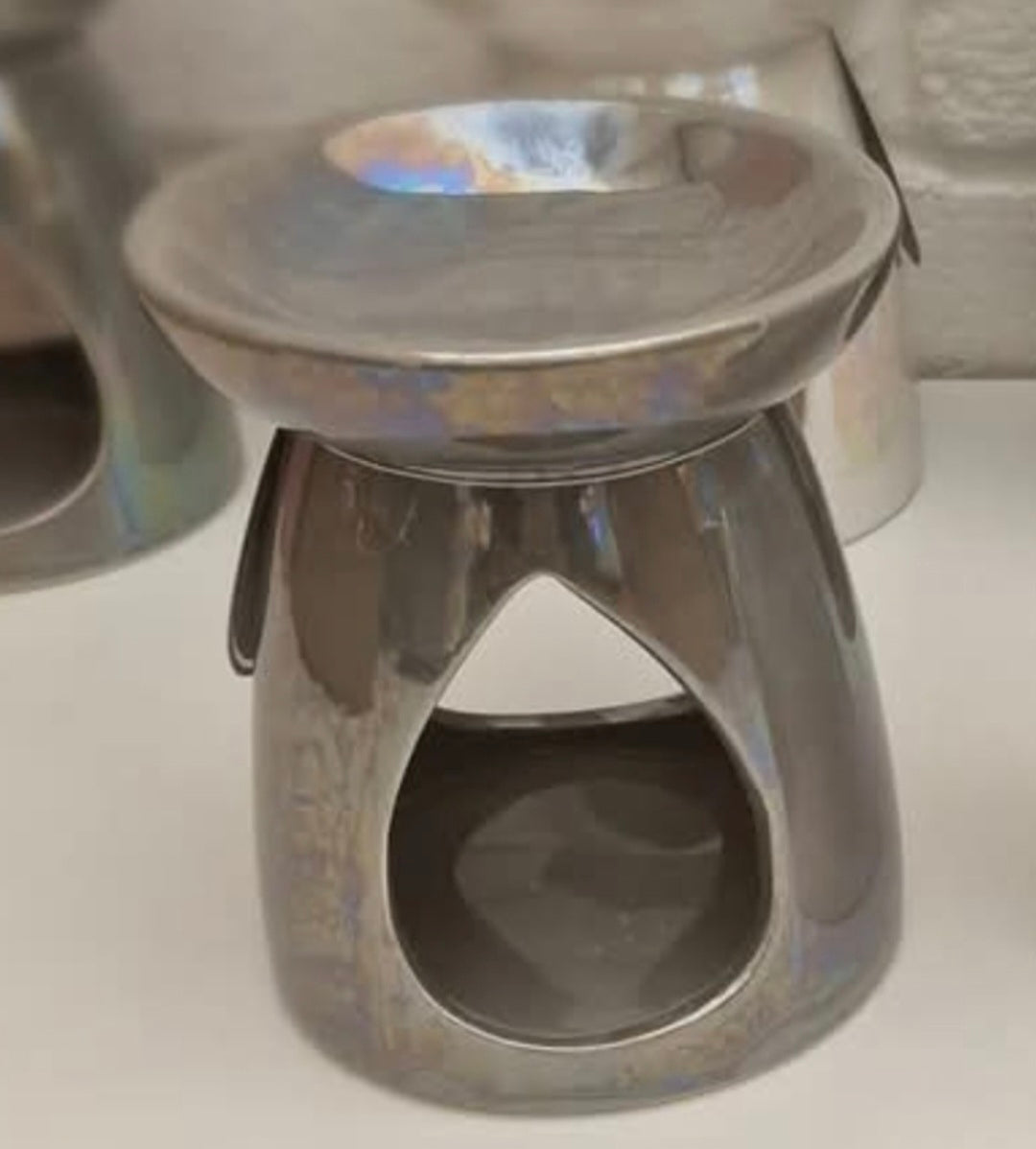 Grey Pearlescent Burner