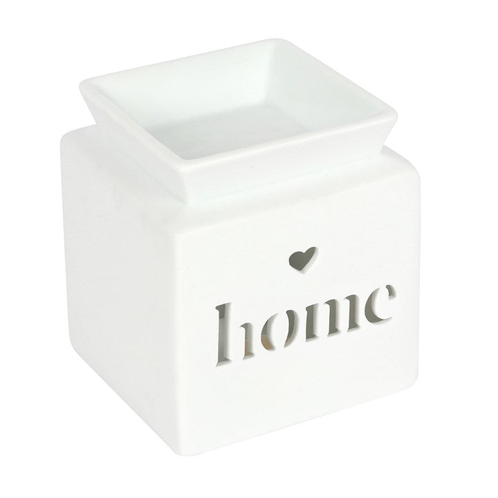 Large Square White Home Burner