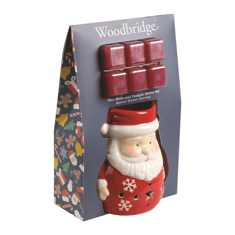 Santa Burner & Wax Melts Set