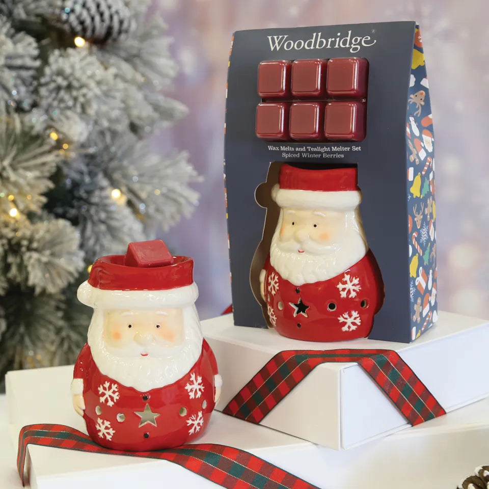 Santa Burner & Wax Melts Set