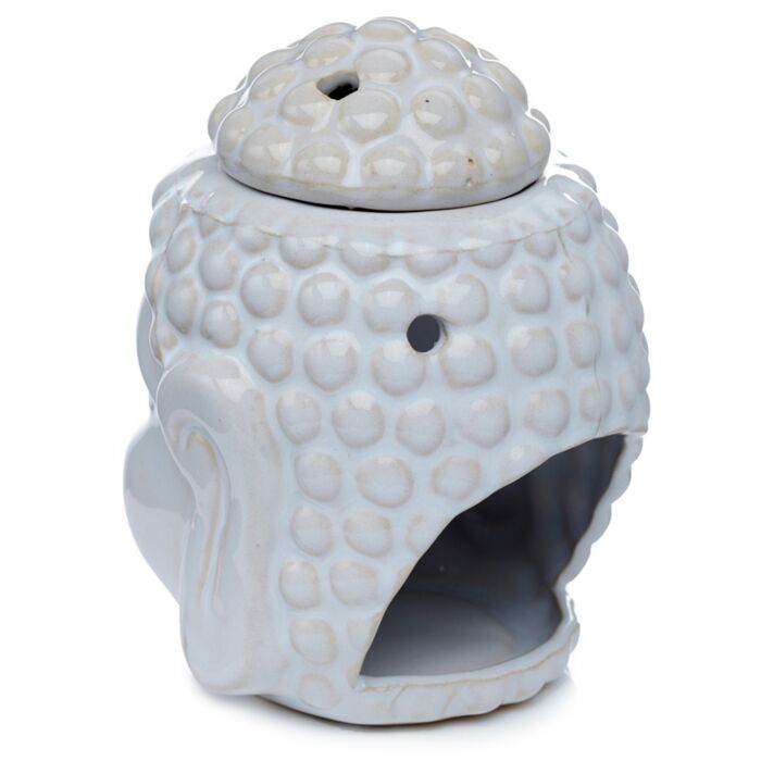 Buddha Head Burner White
