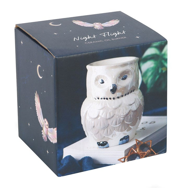 Iridescent Owl Burner