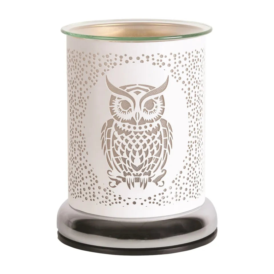White Silhouette Owl