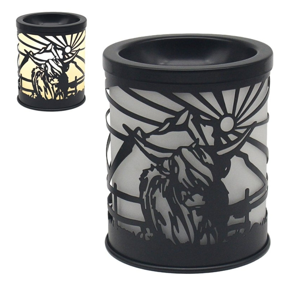 Silhouette Highland Cow Melter