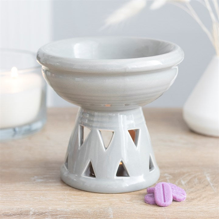 Grey Deep Bowl Burner
