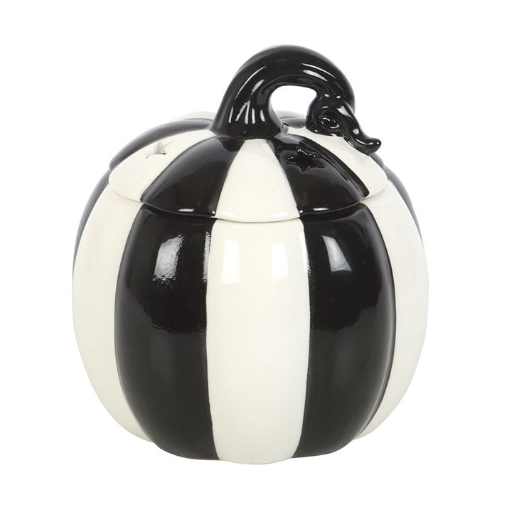 Striped Pumpkin Burner