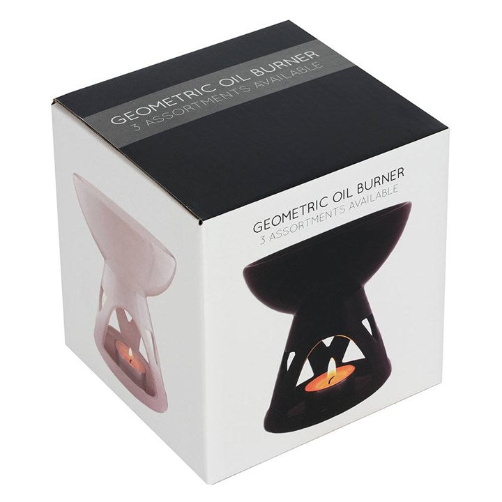 Geometric Black Burner