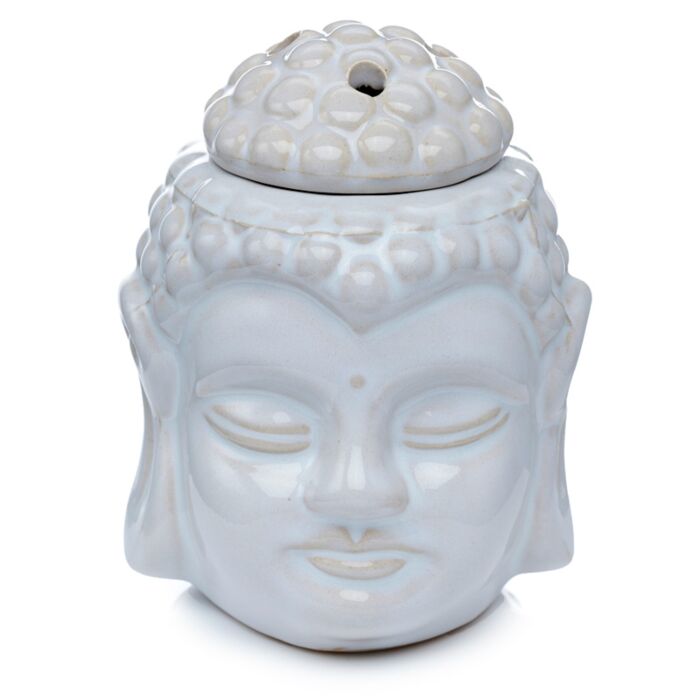 Buddha Head Burner White