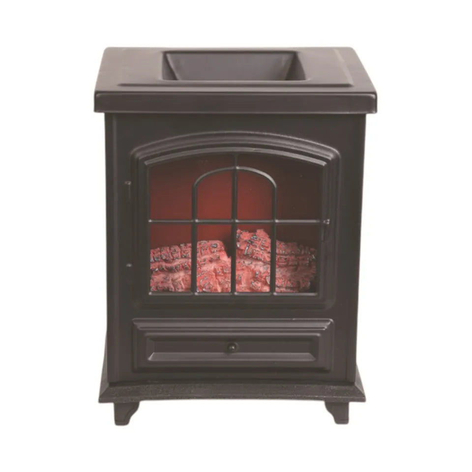 Black Log Burner Melter