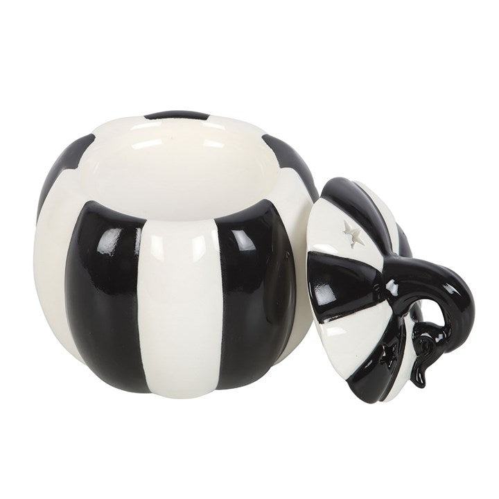 Striped Pumpkin Burner