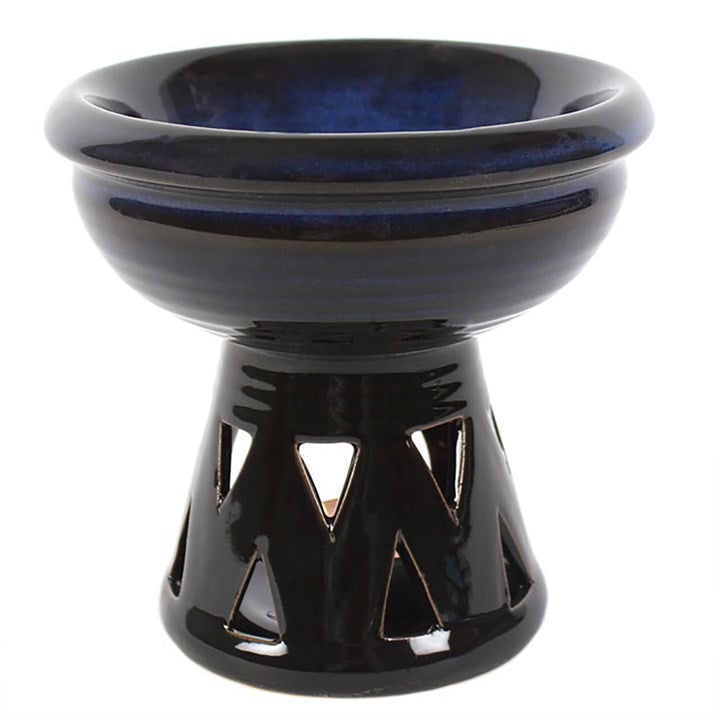 Blue Deep Bowl Burner