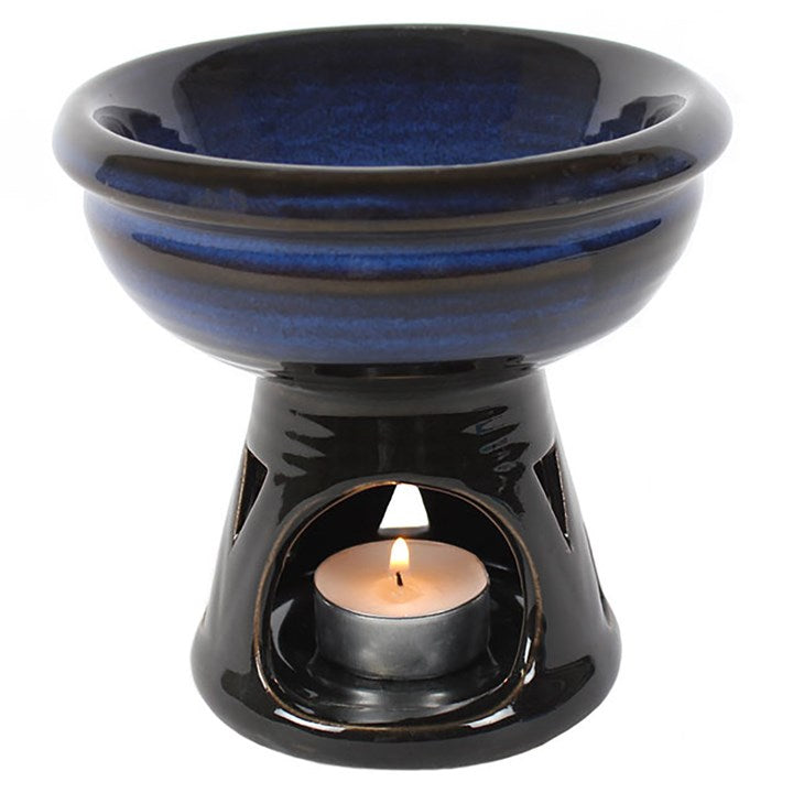 Blue Deep Bowl Burner