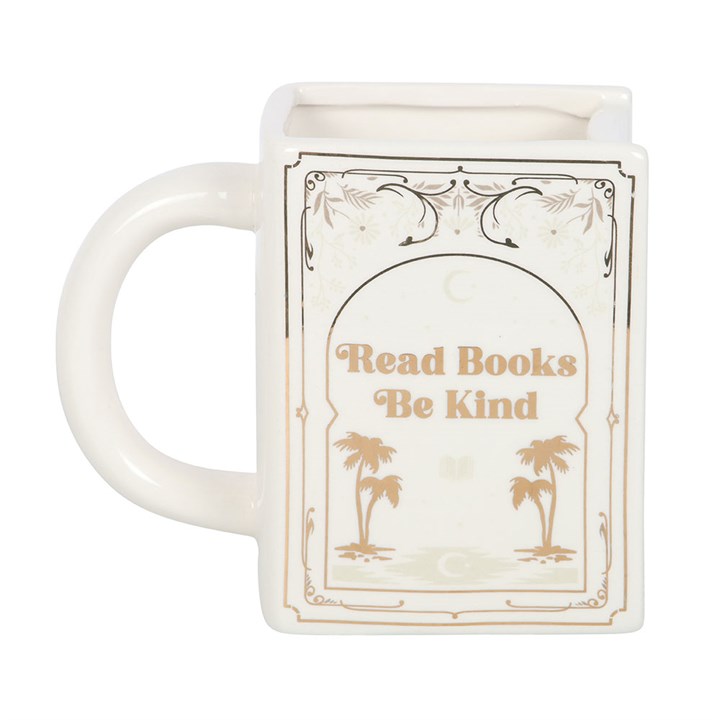 White Book Shaped Mug