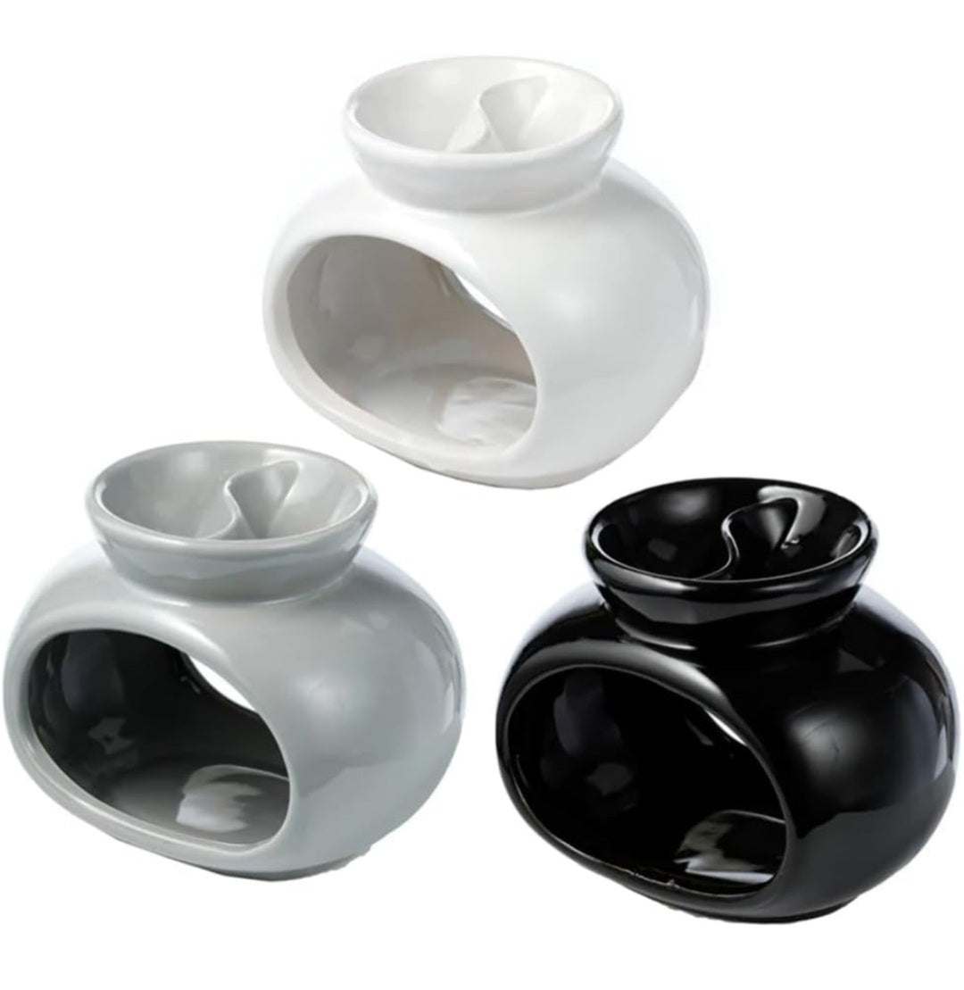 Double Dish Burner Grey