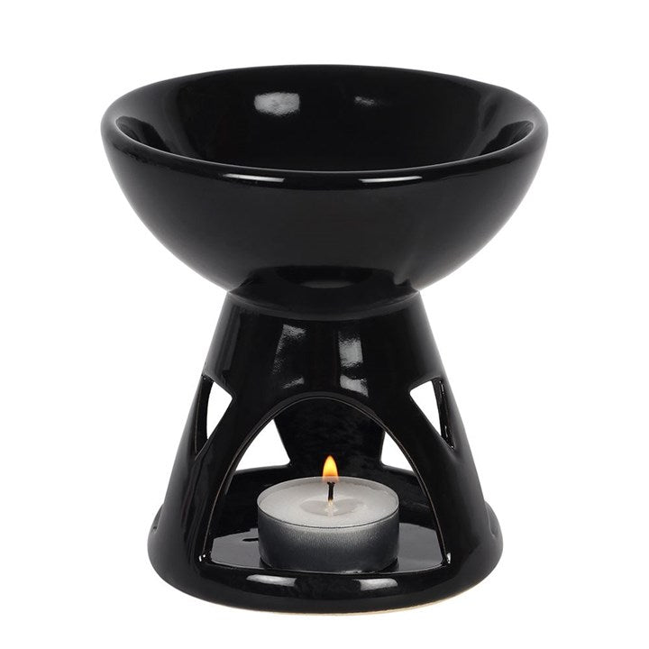 Geometric Black Burner