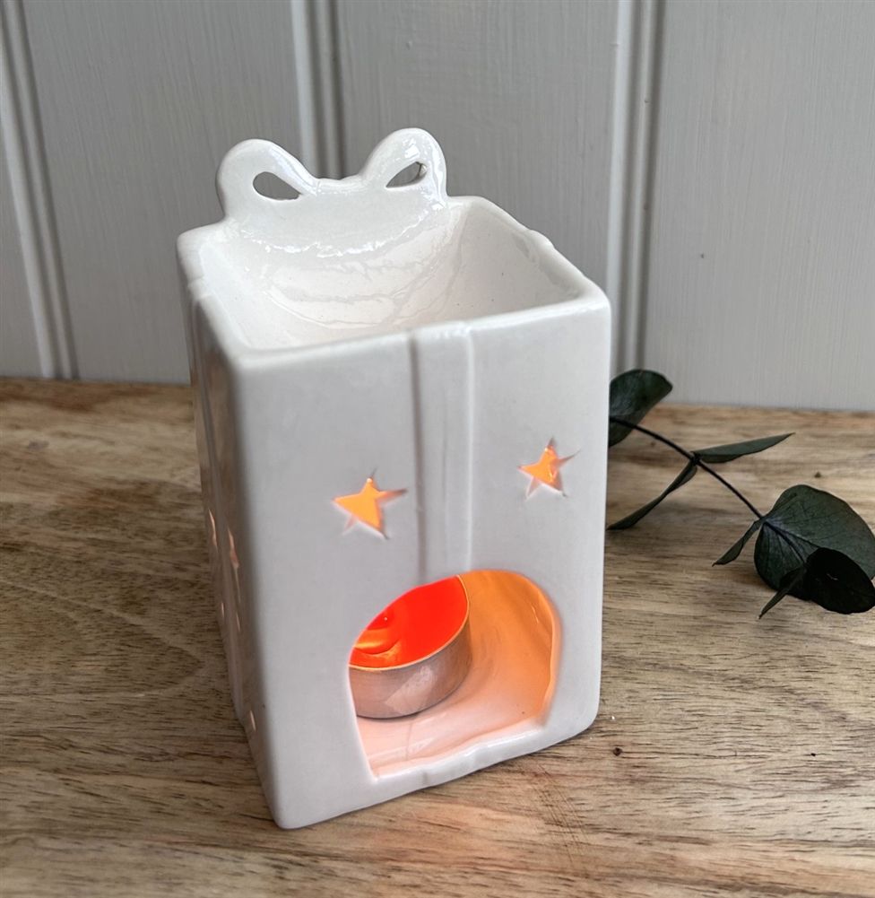White Gift Burner