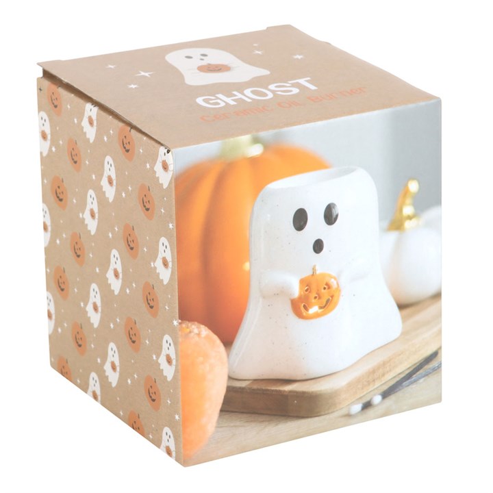 Ghost with Pumpkin Burner