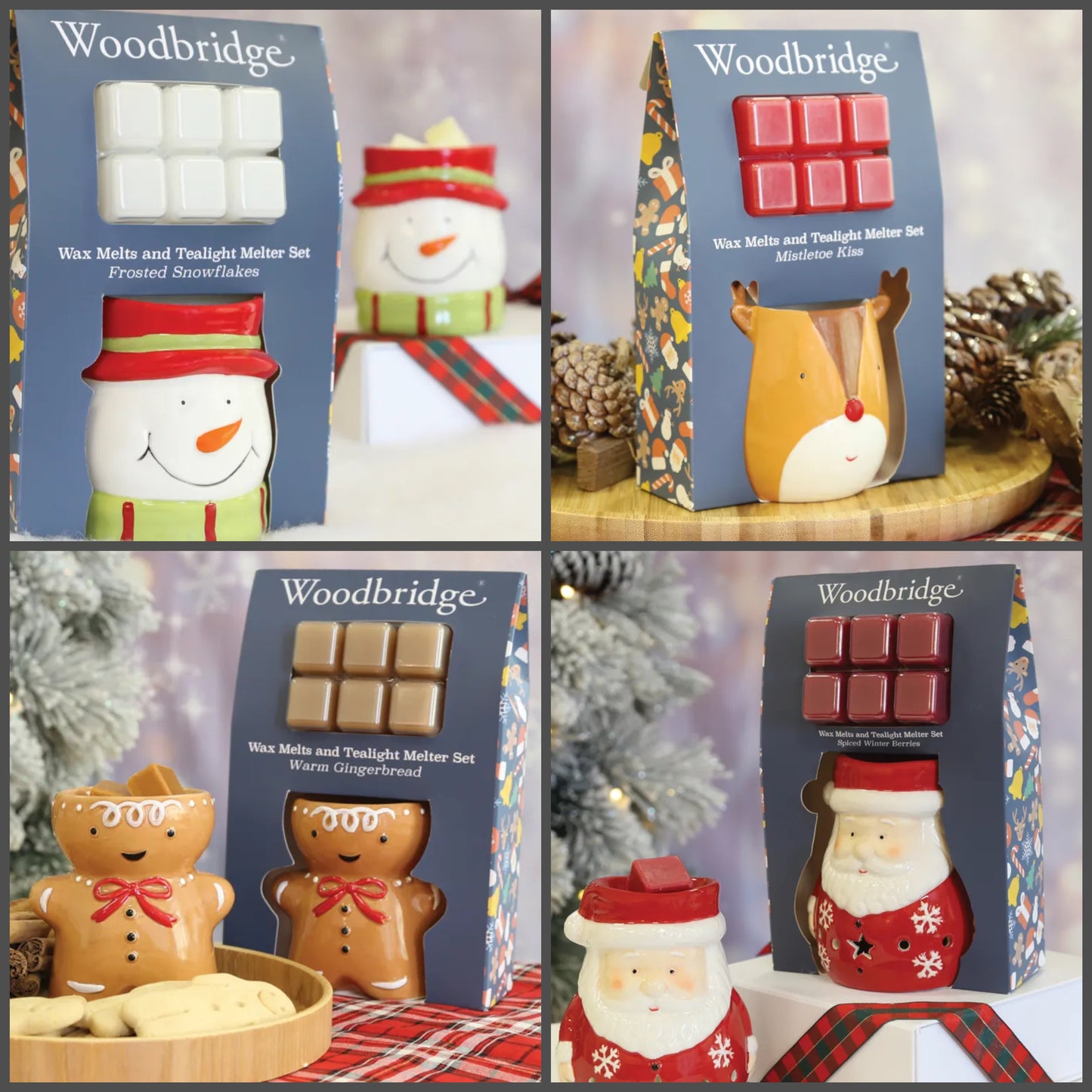 Snowman Melter & Wax Melts Giftset