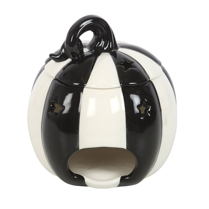 Striped Pumpkin Burner