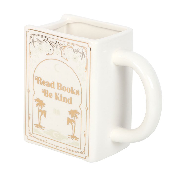 White Book Shaped Mug
