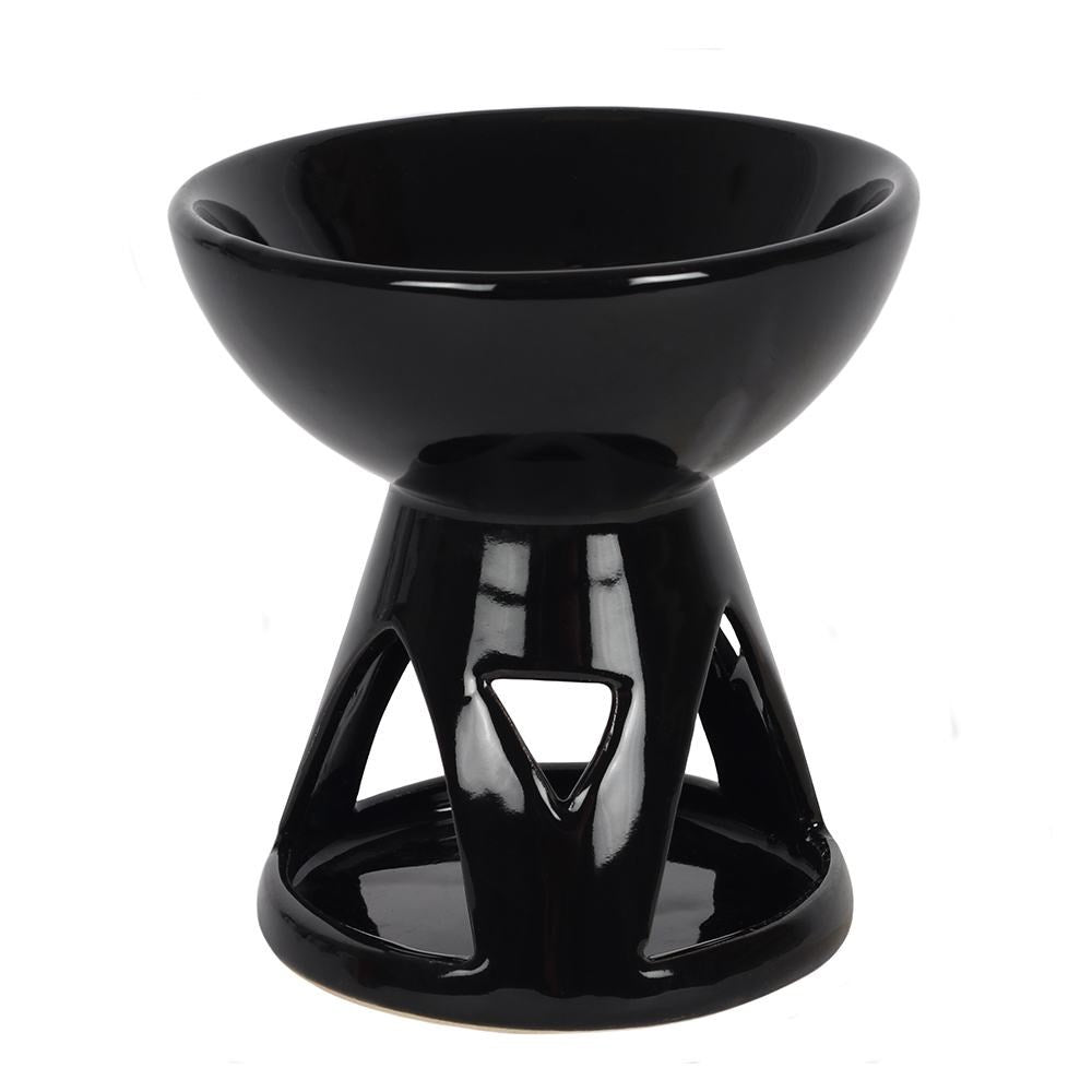 Geometric Black Burner