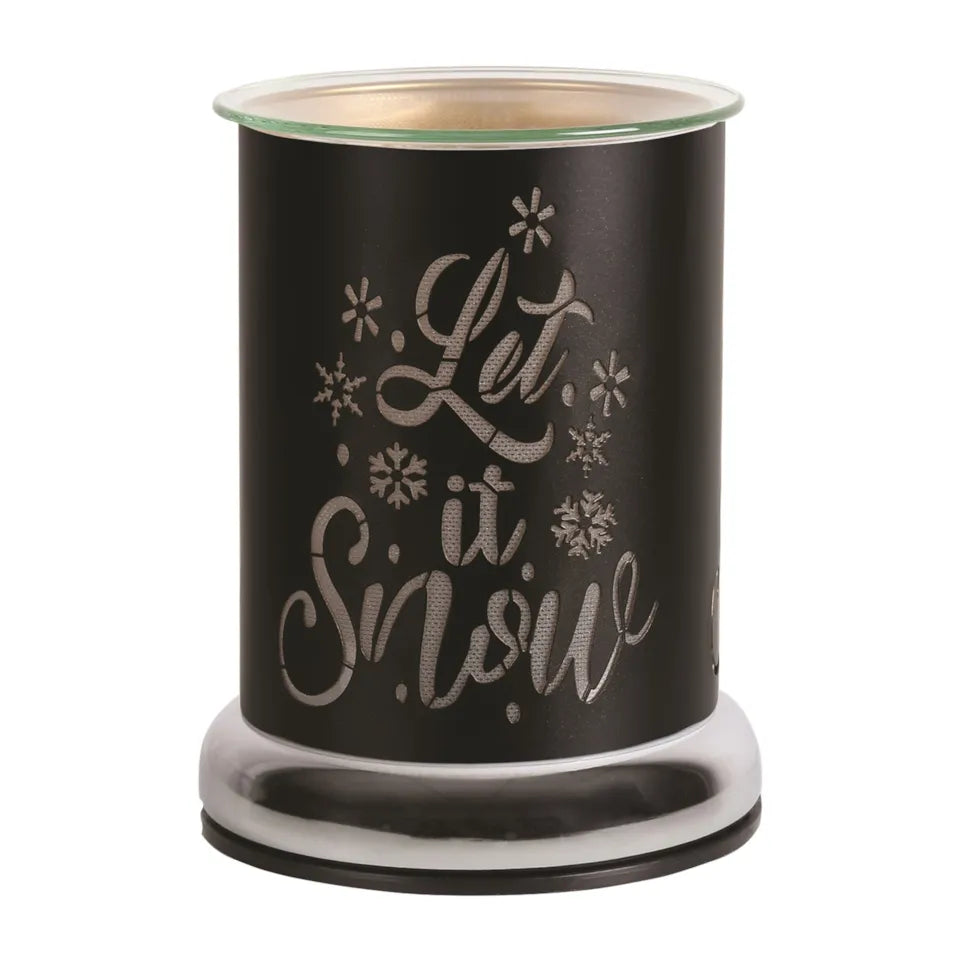 Let It Snow Black Touch Silhouette