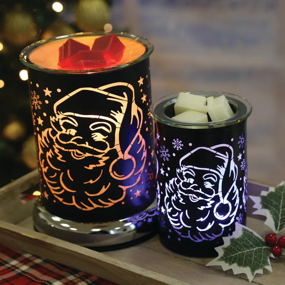 Santa Black Touch Silhouette Melter