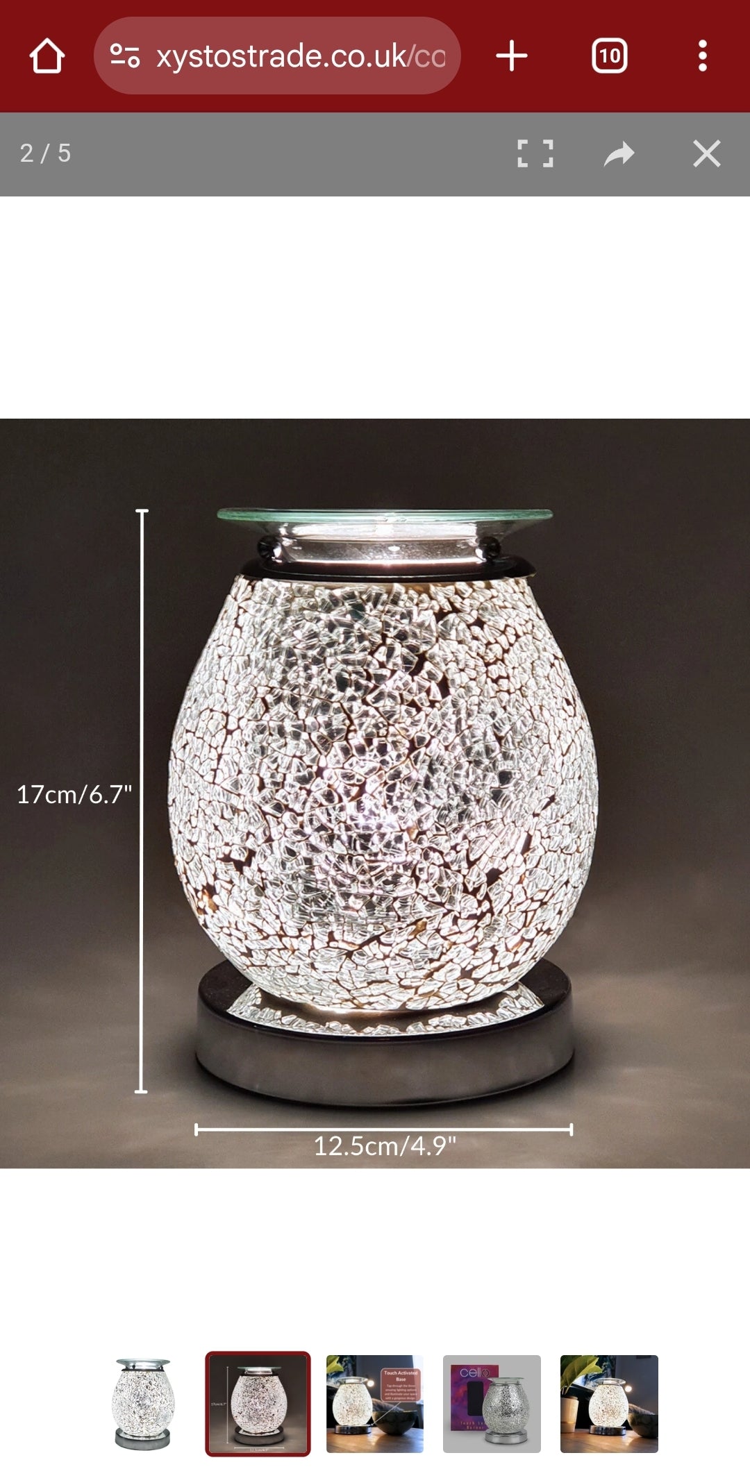 Mosaic Silver Touch Melter