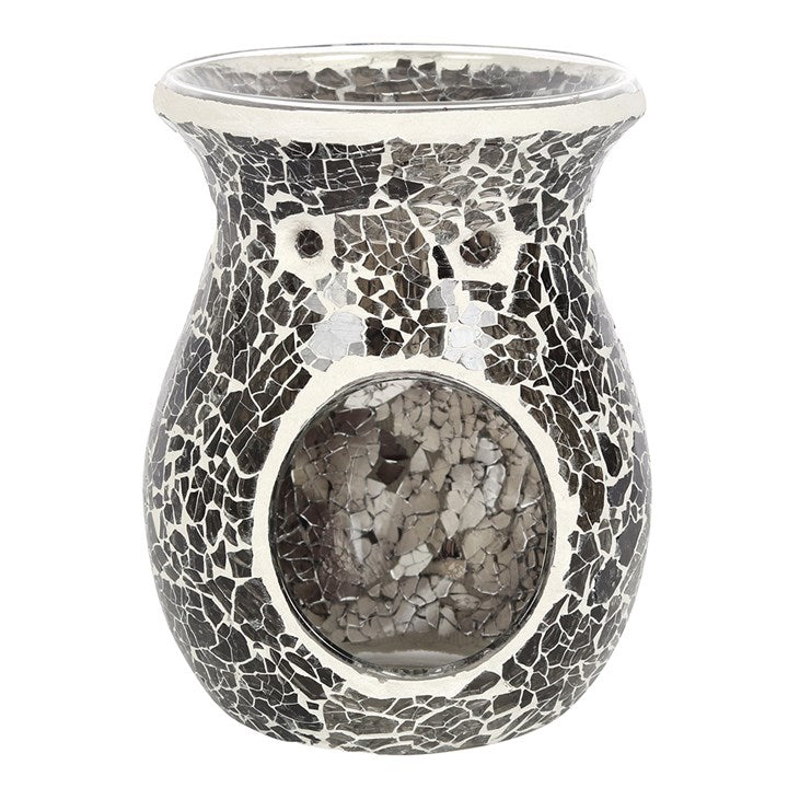 Large Crackle Burner Gunmetal