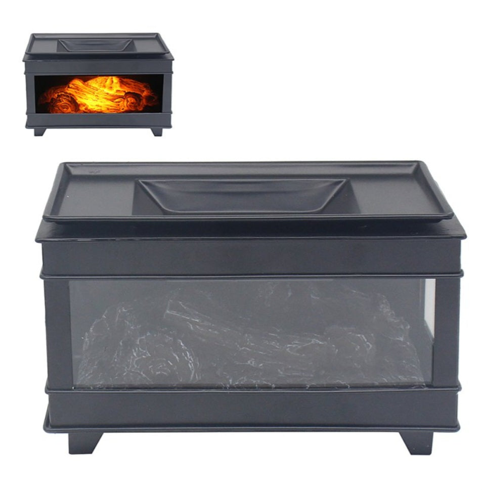 Log Fire Burner