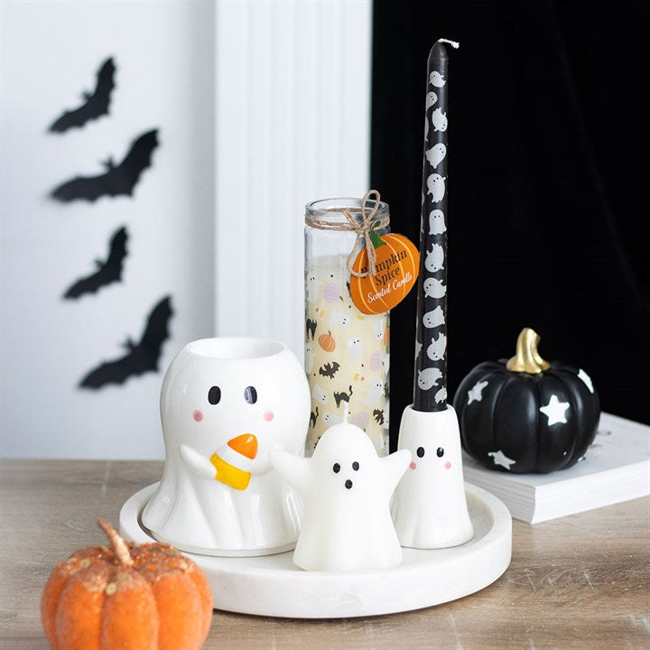 Candy Corn Ghost Burner