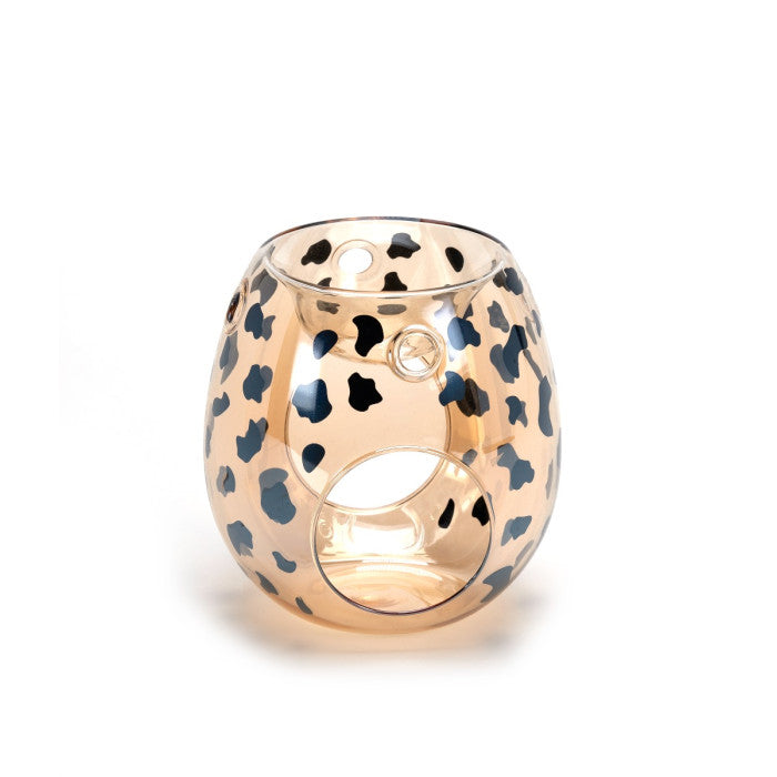 Glass Wax Burner Cheetah