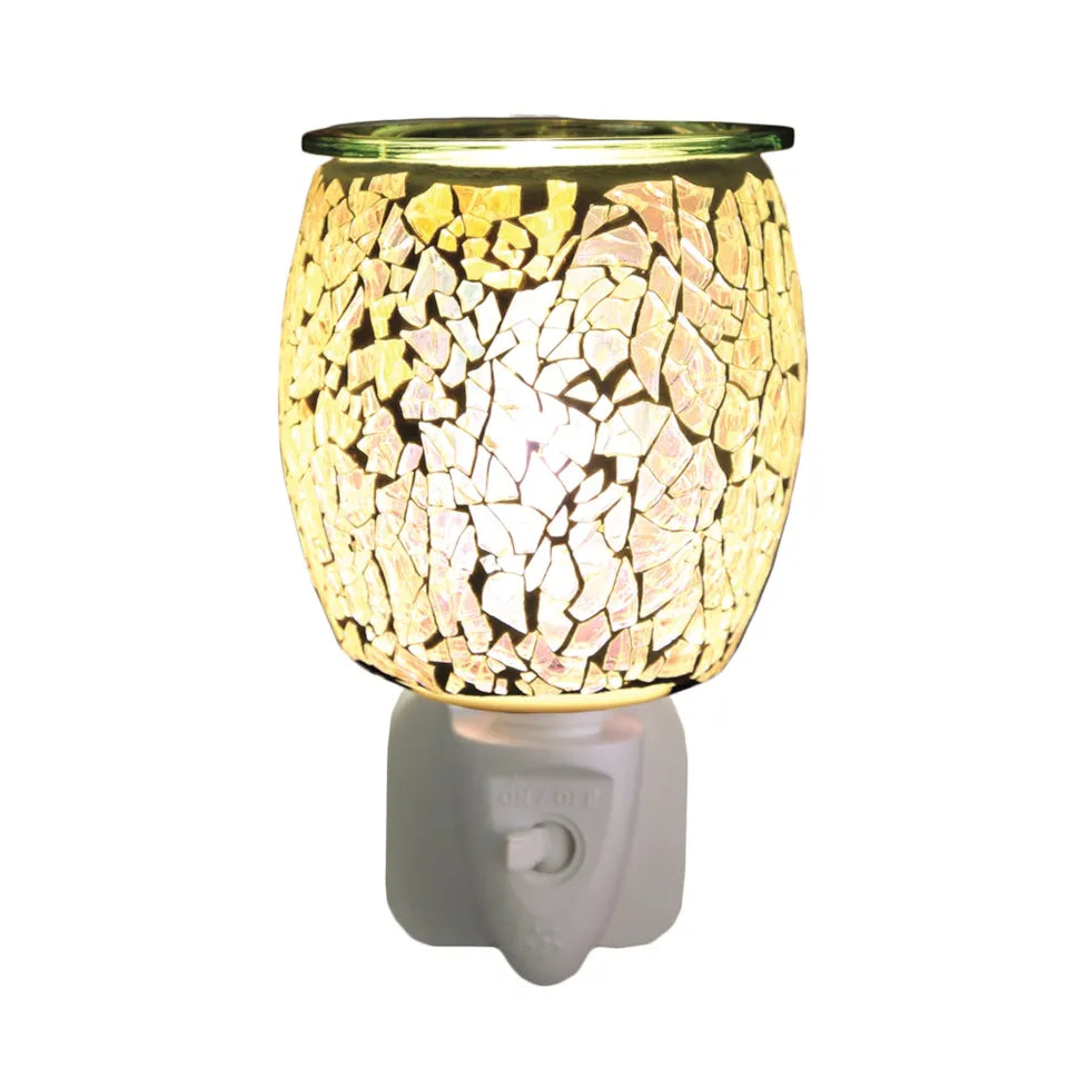 Silver Mosaic Plug In