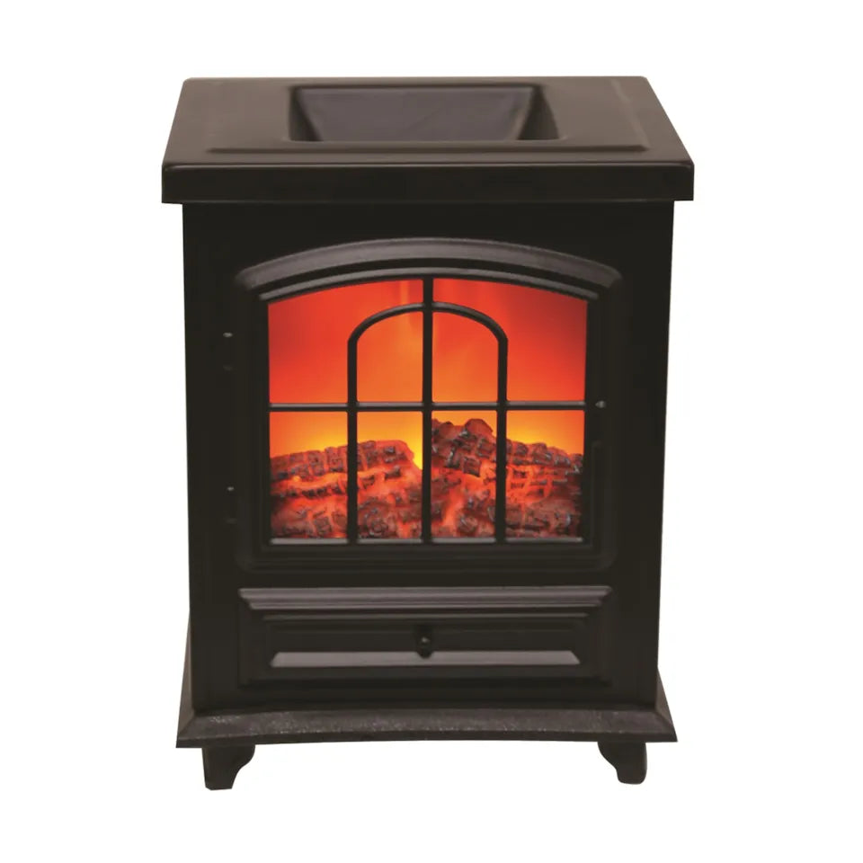 Black Log Burner Melter