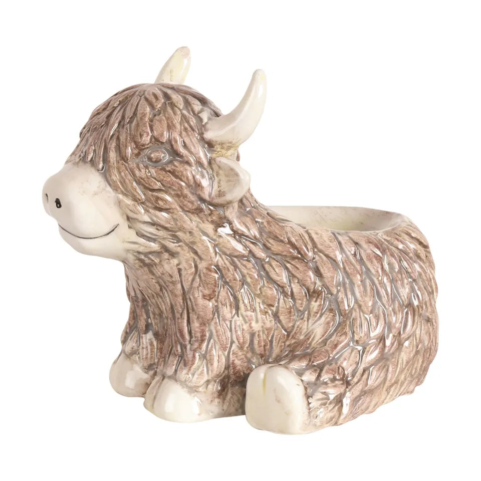 Sitting Highland Cow Melter