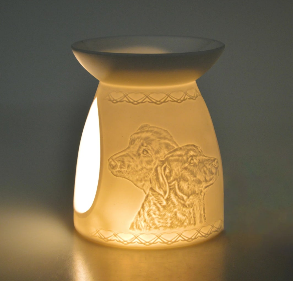 Porcelain Dog Burner