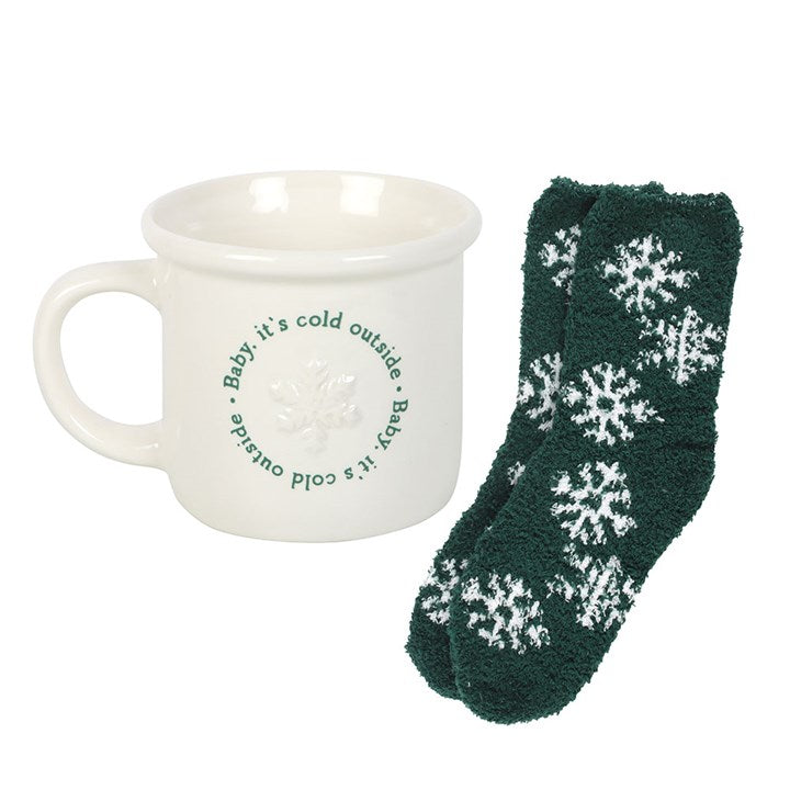 Baby Its Cold Outside Mug & Socks