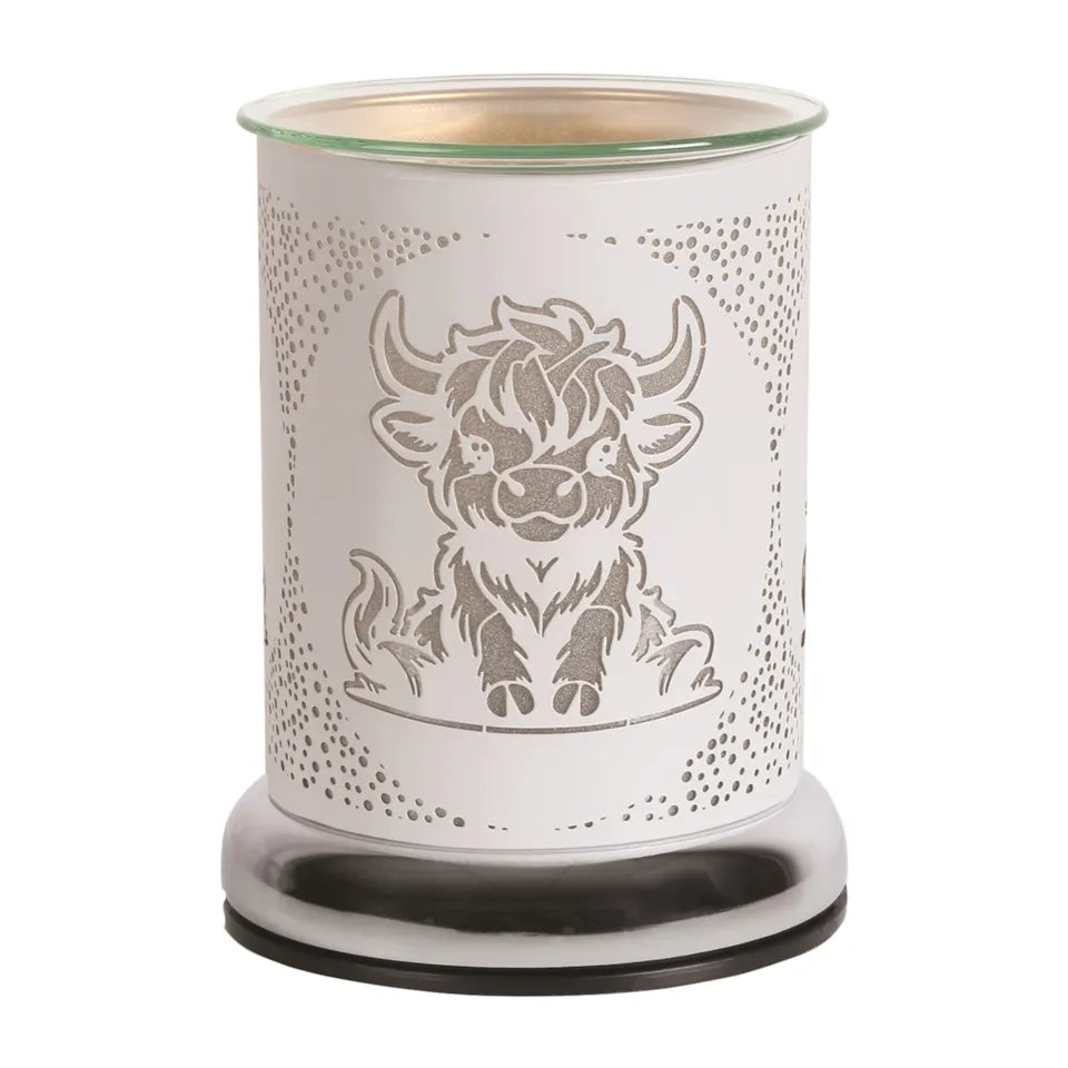 Highland Cow White Touch Melter