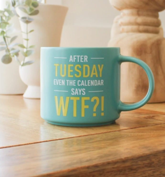 After Tuesday, Even the Calendar say WTF Mug
