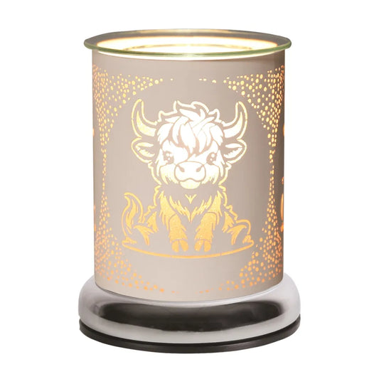 Highland Cow White Touch Melter