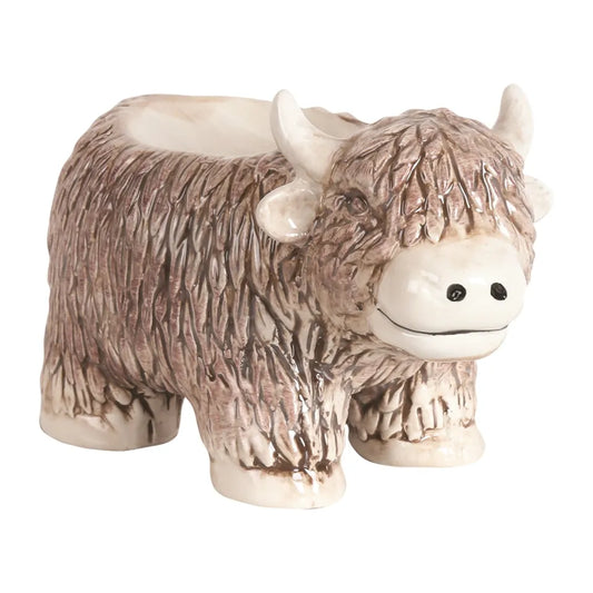 Standing Highland Cow Burner