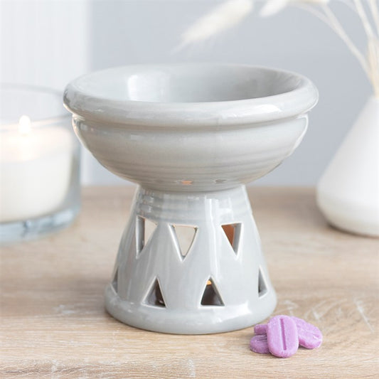 Grey Deep Bowl Burner