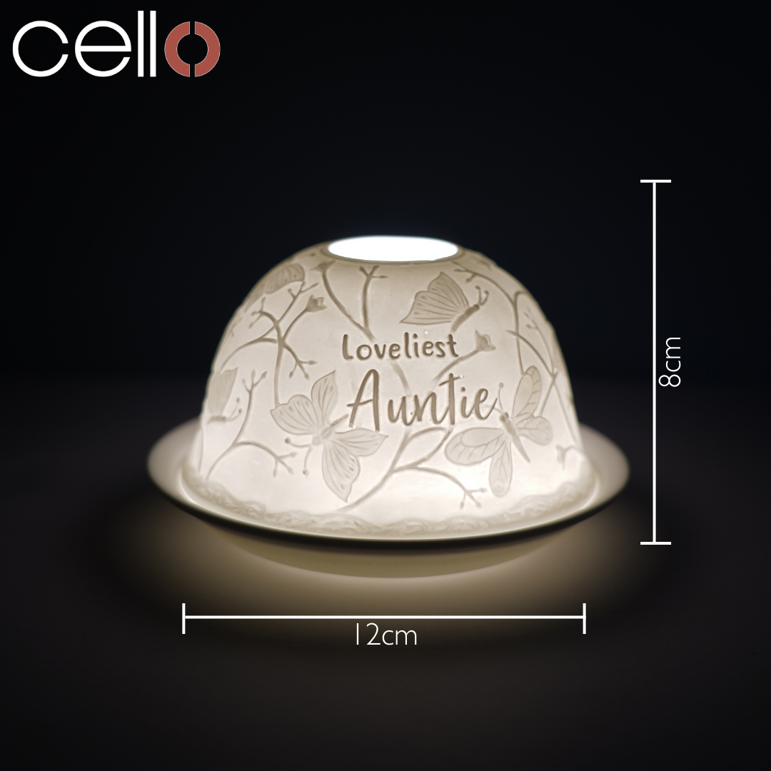 Loveliest Auntie Tealight Dome